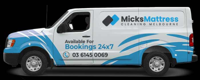 Micks Mattress Cleaning Van